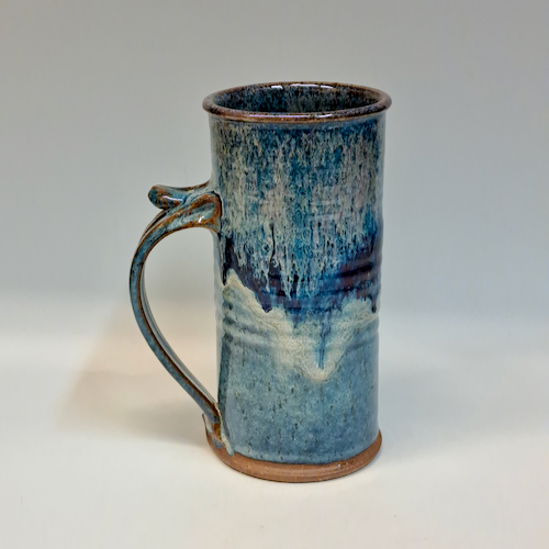 #230725 Beer Stein  Blue/Red/White $22 at Hunter Wolff Gallery
